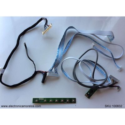 KIT DE CABLES PARA TV / RCA / RE3232G0300 / RE0342G030 / MODELO LED32A30RQ